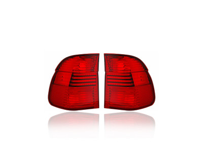 Tail Light - Compatible/Replacement for '01-03 BMW 5-Series 525i/540i Wagon - Pair, Left Driver + Right Passenger Set - 63216900216, 63216900215 Tail Light - Compatible/Replacement for '01-03 BMW 5-Series 525i/540i Wagon - Pair, Left Driver + Right Passenger Set - 63216900216, 63216900215