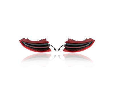 Tail Light - Compatible/Replacement for '15-18 Porsche Macan - Outer On Body, Red - Pair, Left Driver + Right Passenger Set - 95B945096N, 95B945095N Tail Light - Compatible/Replacement for '15-18 Porsche Macan - Outer On Body, Red - Pair, Left Driver + Right Passenger Set - 95B945096N, 95B945095N