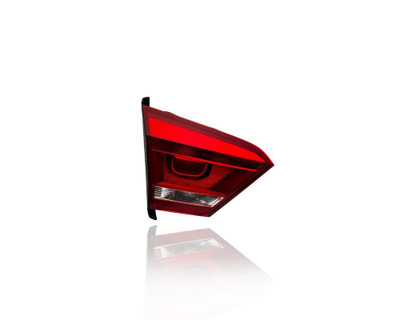 Tail Light - Compatible/Replacement for '12-15 VW Volkswagen Passat - Inner On Luggage Lid, Halogen - Left Hand - Driver - 561945093C
