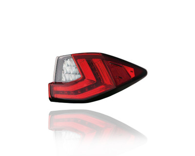 Tail Light - Compatible/Replacement for '16-19 Lexus RX350/450h (Canada Built) - LED, Outer On Body Quarter Panel - Right Hand - Passenger - 815500E140 Tail Light - Compatible/Replacement for '16-19 Lexus RX350/450h (Canada Built) - LED, Outer On Body Quarter Panel - Right Hand - Passenger - 815500E140