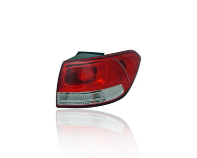 Tail Light - Compatible/Replacement for '16-18 Kia Sorento L/LX/EX - Halogen, Outer On Body Quarter Panel - Right Hand - Passenger - 92402C6000 - CAPA