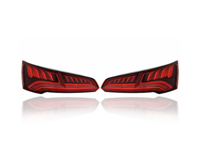Tail Light - Compatible/Replacement for '18-20 Audi Q5/SQ5 - On Liftgate, LED - Pair, Left Driver + Right Passenger Set - 80A945094A, 80A945093A Tail Light - Compatible/Replacement for '18-20 Audi Q5/SQ5 - On Liftgate, LED - Pair, Left Driver + Right Passenger Set - 80A945094A, 80A945093A