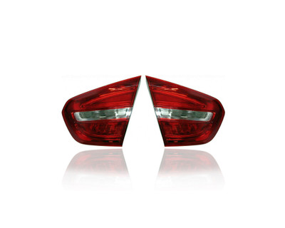 Tail Light - Compatible/Replacement for '15-17 Mercedes-Benz GLA-Class - LED, Inner On Liftgate - Pair, Left Driver + Right Passenger Set - 1569061458, 1569061358
