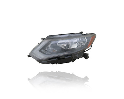 Headlight Assembly For 17-19 Nissan Rogue-S/SV/SL/Hybrid-SV (Exclude LED/SL-Premium/Hybrid-SL) - Halogen - Left Hand / Driver - CAPA - 260606FL0A Headlight Assembly For 17-19 Nissan Rogue-S/SV/SL/Hybrid-SV (Exclude LED/SL-Premium/Hybrid-SL) - Halogen - Left Hand / Driver - CAPA - 260606FL0A