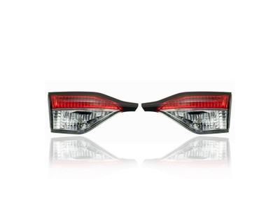 Tail Light - Compatible/Replacement for '20-22 Toyota Corolla Sedan L/LE/SE (North American Built) - LED, Inner On Trunk Lid - Pair, Left Driver + Right Passenger Set - 8158002B60, 8159002750 Tail Light - Compatible/Replacement for '20-22 Toyota Corolla Sedan L/LE/SE (North American Built) - LED, Inner On Trunk Lid - Pair, Left Driver + Right Passenger Set - 8158002B60, 8159002750