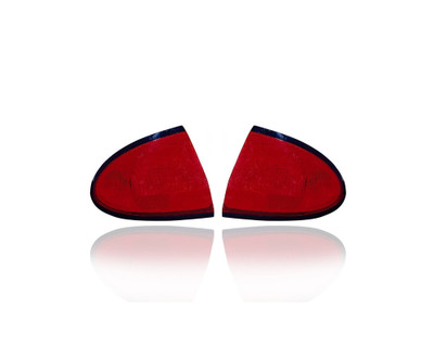 Tail Light - Compatible/Replacement for '03-05 Pontiac Sunfire Sedan - Halogen, Outer On Body - Pair, Left Driver + Right Passenger Set - 22707204, 22707205 Tail Light - Compatible/Replacement for '03-05 Pontiac Sunfire Sedan - Halogen, Outer On Body - Pair, Left Driver + Right Passenger Set - 22707204, 22707205
