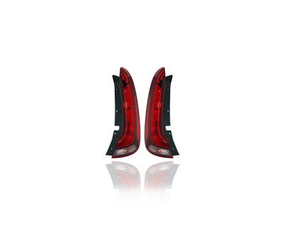 Tail Light - Compatible/Replacement for '20-21 Kia Soul - Halogen, Outer Quarter Panel - Pair, Left Driver + Right Passenger Set - 92402K0010, 92401K0010