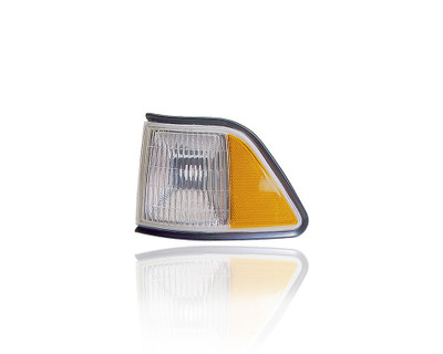 Cornering Light - Compatible/Replacement for '89-95 Dodge Spirit/Plymouth Acclaim, 90-94 Le Baron Sedan - Amber/Clear - Left Hand - Driver - 4676023