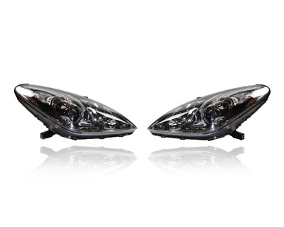 Headlight Assembly For 05-06 Lexus ES330 - HID, Lens & Housing Only - Pair, Left Driver + Right Passenger Set - 8114533571, 8118533571 Headlight Assembly For 05-06 Lexus ES330 - HID, Lens & Housing Only - Pair, Left Driver + Right Passenger Set - 8114533571, 8118533571