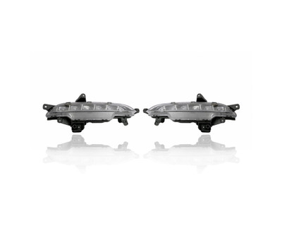 Fog Light Assembly - Compatible/Replacement for '18-20 Hyundai Genesis G80 - Pair, Left Driver + Right Passenger Set - 92202B1500, 92201B1500 - CAPA Fog Light Assembly - Compatible/Replacement for '18-20 Hyundai Genesis G80 - Pair, Left Driver + Right Passenger Set - 92202B1500, 92201B1500 - CAPA