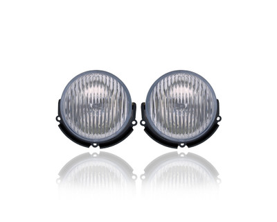 Fog Light Assembly - Compatible/Replacement for '99-04 Ford Mustang SVT Cobra - Halogen, Round - Pair, Left Driver + Right Passenger Set - XR3Z15200CA Fog Light Assembly - Compatible/Replacement for '99-04 Ford Mustang SVT Cobra - Halogen, Round - Pair, Left Driver + Right Passenger Set - XR3Z15200CA