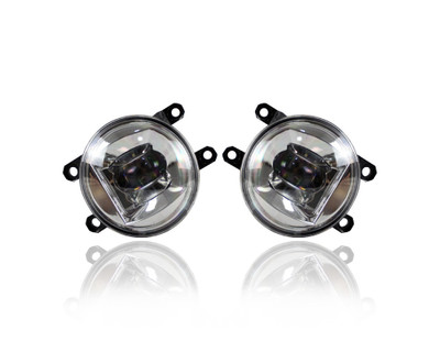 Fog Light Assembly - Compatible/Replacement for '21-21 Toyota Sienna Limited/Platinum/XLE/XSE - LED - Pair, Left Driver + Right Passenger Set - 8121008040, 8122008040 - CAPA