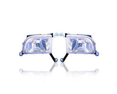 Fog Light Assembly - Compatible/Replacement for '04-08 Suzuki Forenza - Pair, Left Driver + Right Passenger Set - 3550185Z00, 3550285Z00 Fog Light Assembly - Compatible/Replacement for '04-08 Suzuki Forenza - Pair, Left Driver + Right Passenger Set - 3550185Z00, 3550285Z00