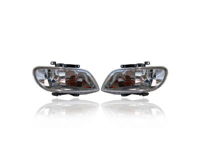 Fog Light Assembly - Compatible/Replacement for '00-02 Hyundai Accent Sedan - Pair, Left Driver + Right Passenger Set - 9220225000, 9220125000 - OEM Fog Light Assembly - Compatible/Replacement for '00-02 Hyundai Accent Sedan - Pair, Left Driver + Right Passenger Set - 9220225000, 9220125000 - OEM