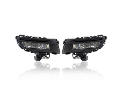 Fog Light Assembly - Compatible/Replacement for '07-09 Mazda Mazda3 Sedan s Sport/Touring/Grand - Halogen, Rectangular Horizontal - Pair, Left Driver + Right Passenger Set - BAP151680C, BAP151690C Fog Light Assembly - Compatible/Replacement for '07-09 Mazda Mazda3 Sedan s Sport/Touring/Grand - Halogen, Rectangular Horizontal - Pair, Left Driver + Right Passenger Set - BAP151680C, BAP151690C