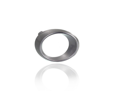 Fog Light Cover - Compatible/Replacement for '11-14 Mazda Mazda2 - Primed-Silver - Right Hand - Passenger - DR6150C12A