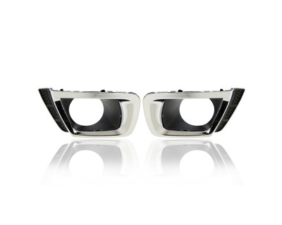 Fog Light Cover - Compatible/Replacement for '14-18 Subaru Forester XT Premium/Touring 2.0L - Pair, Left Driver + Right Passenger Set - 57731SG080, 57731SG090 Fog Light Cover - Compatible/Replacement for '14-18 Subaru Forester XT Premium/Touring 2.0L - Pair, Left Driver + Right Passenger Set - 57731SG080, 57731SG090