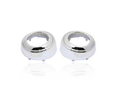 Fog Light Cover - Compatible/Replacement for '12-13 Mitsubishi Outlander - Chrome - Pair, Left Driver + Right Passenger Set - 8321A498, 8321A497 Fog Light Cover - Compatible/Replacement for '12-13 Mitsubishi Outlander - Chrome - Pair, Left Driver + Right Passenger Set - 8321A498, 8321A497