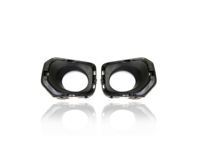 Fog Light Cover - Compatible/Replacement for '16-22 Toyota Tacoma TRD Pro - Chrome - Pair, Left Driver + Right Passenger Set - 5212704030, 5212804030 Fog Light Cover - Compatible/Replacement for '16-22 Toyota Tacoma TRD Pro - Chrome - Pair, Left Driver + Right Passenger Set - 5212704030, 5212804030