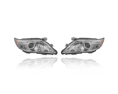 Headlight Assembly For 8111006500; 8115006500 10-11 Toyota Camry USA (Exclude SE) - CAPA Certified - Pair (Both Left Driver & Right Passenger) Set Headlight Assembly For 8111006500; 8115006500 10-11 Toyota Camry USA (Exclude SE) - CAPA Certified - Pair (Both Left Driver & Right Passenger) Set