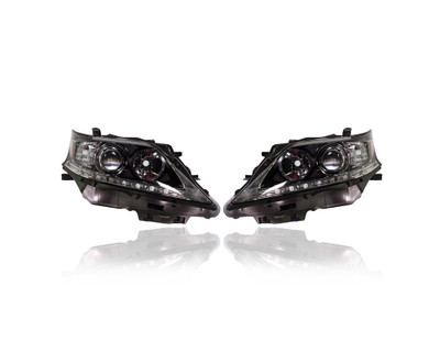 Headlight - Compatible/Replacement for '13-15 Lexus RX350/450h (Canada Built) - Xenon/HID - Pair, Left Driver + Right Passenger Set - 811300E160, 811700E160 - CAPA Headlight - Compatible/Replacement for '13-15 Lexus RX350/450h (Canada Built) - Xenon/HID - Pair, Left Driver + Right Passenger Set - 811300E160, 811700E160 - CAPA