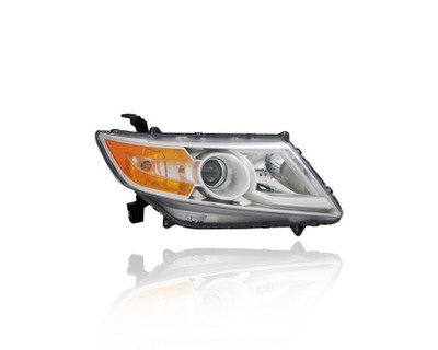 Headlight - Compatible/Replacement for '11-13 Honda Odyssey Touring Elite - Xenon/HID - Right Hand - Passenger - 33101TK8A11 - CAPA