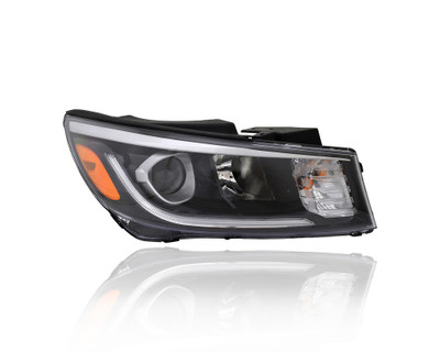 Headlight Assembly - Compatible/Replacement for '19-21 Kia Sedona - Halogen Without LED Position Lamp - Right Hand - Passenger - 92102A9630