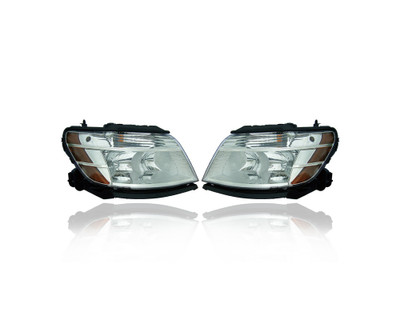 Headlight Assembly - Compatible/Replacement for '08-09 Ford Taurus - Halogen - Pair, Left Driver + Right Passenger Set - 8G1Z13008E, 8G1Z13008F - CAPA Headlight Assembly - Compatible/Replacement for '08-09 Ford Taurus - Halogen - Pair, Left Driver + Right Passenger Set - 8G1Z13008E, 8G1Z13008F - CAPA