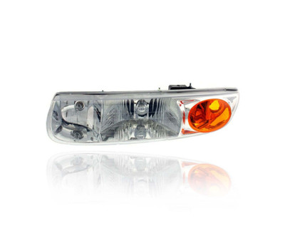 Headlight Assembly - Compatible/Replacement for '00-02 Saturn S-Series Sedan/Wagon - Halogen - Left Hand - Driver - 21112455 - CAPA