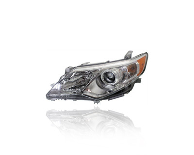 Headlight Assembly For 12-14 Toyota Camry L/LE/XLE/Hybrid - Left Hand Driver, NSF Certified Headlight Assembly For 12-14 Toyota Camry L/LE/XLE/Hybrid - Left Hand Driver, NSF Certified