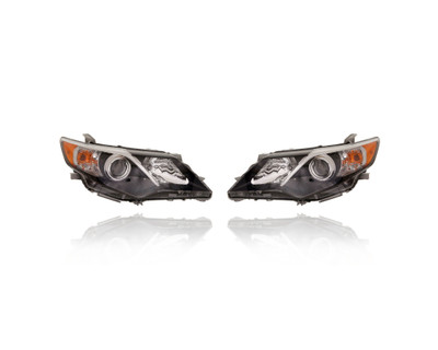 Headlight Assembly For 12-14 Toyota Camry Se/Se Sport - Left Driver + Right Passenger, Set Pair Both, NSF Certified Headlight Assembly For 12-14 Toyota Camry Se/Se Sport - Left Driver + Right Passenger, Set Pair Both, NSF Certified
