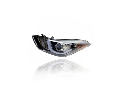 Headlight Assembly - Compatible/Replacement for '14-16 Hyundai Elantra Sedan, 14-14 Coupe Sport/Limited (Korean-Built) - Halogen With LED Daytime Running Lamp - Left Hand - Driver - 921013X450 - CAPA Headlight Assembly - Compatible/Replacement for '14-16 Hyundai Elantra Sedan, 14-14 Coupe Sport/Limited (Korean-Built) - Halogen With LED Daytime Running Lamp - Left Hand - Driver - 921013X450 - CAPA