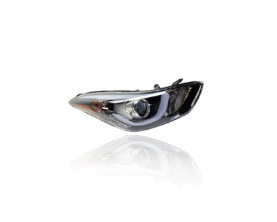 Headlight Assembly - Compatible/Replacement for '14-16 Hyundai Elantra Sedan, 14-14 Elantra Coupe Sport/Limited (Korean-Built) - Halogen With LED Daytime Running Lamp - Right Hand Passenger 921023X450 Headlight Assembly - Compatible/Replacement for '14-16 Hyundai Elantra Sedan, 14-14 Elantra Coupe Sport/Limited (Korean-Built) - Halogen With LED Daytime Running Lamp - Right Hand Passenger 921023X450