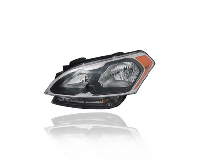 Headlight Assembly - Compatible/Replacement for '12-13 Kia Soul Base/Plus-Only - Halogen Reflector - Left Hand - Driver - 921012K540