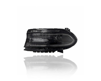Headlight Assembly - Compatible/Replacement for '18-21 Dodge Charger (Exclude SRT) - Halogen With LED Daytime Running Lamp - Left Hand - Driver - 68541681AA - CAPA Headlight Assembly - Compatible/Replacement for '18-21 Dodge Charger (Exclude SRT) - Halogen With LED Daytime Running Lamp - Left Hand - Driver - 68541681AA - CAPA