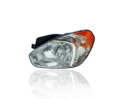 Headlight Assembly - Compatible/Replacement for '06-06 Hyundai Accent Sedan - Left Hand - Driver - 921011E010 Headlight Assembly - Compatible/Replacement for '06-06 Hyundai Accent Sedan - Left Hand - Driver - 921011E010