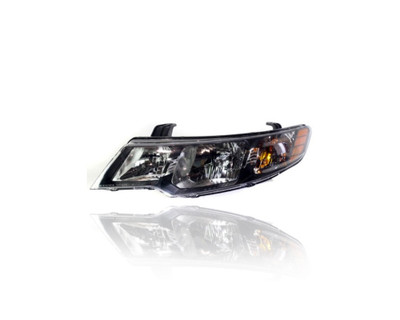 Headlight Assembly - Compatible/Replacement for '10-13 Kia Forte/5 Sedan/Hatchback - Halogen - Left Hand - Driver - 921011M030 - CAPA