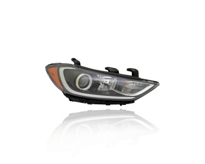 Headlight Assembly - Compatible/Replacement for '17-18 Hyundai Elantra Sedan Limited (Korean-Built) - Xenon/HID - Right Hand - Passenger - 92102F2300