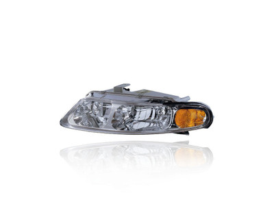 Headlight Assembly - Compatible/Replacement for '97-00 Chrysler Sebring Coupe - Halogen/LED - Left Hand - Driver - MR485677