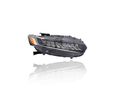 Headlight Assembly - Compatible/Replacement for '21-22 Honda Accord Sedan Sport/SE - LED, Black Interior - Right Hand - Passenger - 33100TVAA41 Headlight Assembly - Compatible/Replacement for '21-22 Honda Accord Sedan Sport/SE - LED, Black Interior - Right Hand - Passenger - 33100TVAA41
