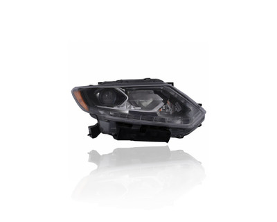 Headlight Assembly - Compatible/Replacement for '16-16 Nissan Rogue SL - LED With Adaptive Light System - Right Hand - Passenger - 260104BA7B - CAPA