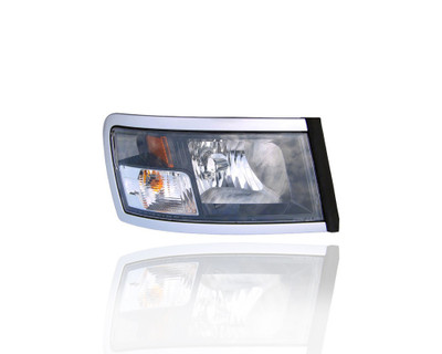 Headlight Assembly - Compatible/Replacement for '08-11 Dodge Dakota - LED, Black Bezel - Right Hand - Passenger - 1EK58WS2AE - CAPA