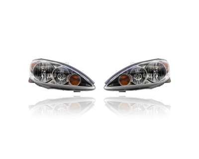 Headlight Assembly For 05-06 Toyota Camry LE/XLE USA-Build - Pair Left and Right Set - 8111006180, 8115006180 - CAPA Certified Headlight Assembly For 05-06 Toyota Camry LE/XLE USA-Build - Pair Left and Right Set - 8111006180, 8115006180 - CAPA Certified