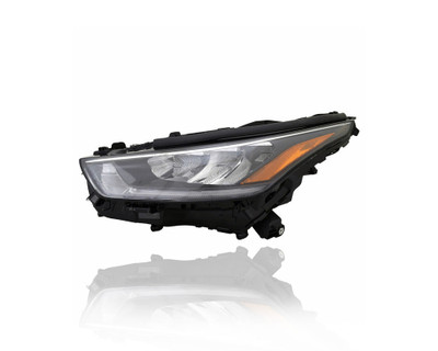 Headlight Assembly - Compatible/Replacement for '20-20 Toyota Highlander/Hybrid L/LE/XLE - LED Without Halogen Daytime Running Lamp/Adaptive Light Sytem - Left Hand - Driver - 811500E460