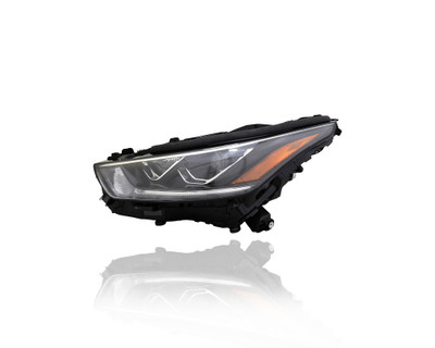Headlight Assembly - Compatible/Replacement for '20-22 Toyota Highlander/Hybrid Limited - LED With LED Daytime Running Lamp, Without Adaptive Light System - Left Hand - Driver - 811500E530