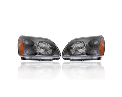 Headlight Assembly - Compatible/Replacement for '09-09 Mitsubishi Galant - Halogen, Standard - Pair, Left Driver + Right Passenger Set - 8301A560, 8301A565 Headlight Assembly - Compatible/Replacement for '09-09 Mitsubishi Galant - Halogen, Standard - Pair, Left Driver + Right Passenger Set - 8301A560, 8301A565