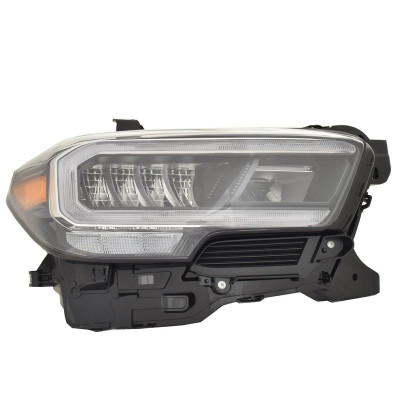 Headlight Assembly - Compatible/Replacement for '20-22 Toyota Tacoma Limited - LED With LED Fog/Daytime Running Lamp - Right Hand - Passenger - 8111004290 - CAPA