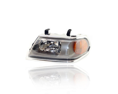 Headlight Assembly - Compatible/Replacement for '00-04 Mitsubishi Montero Sport - Halogen, Chrome - Left Hand - Driver - MR566767