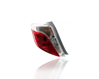 Tail Light - Compatible/Replacement for '12-14 Toyota Yaris Hatchback - Left Hand - Driver - 8156152760 - CAPA