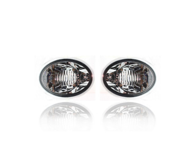 Tail Light - Compatible/Replacement for '99-05 Pontiac Grand Am - Back-Up Lamp, Halogen - Pair, Left Driver + Right Passenger Set - 22643660